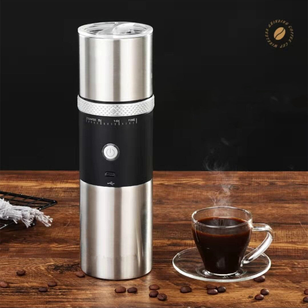 USB Electric Coffee Cup Portable Office Home Automatic Steel Core