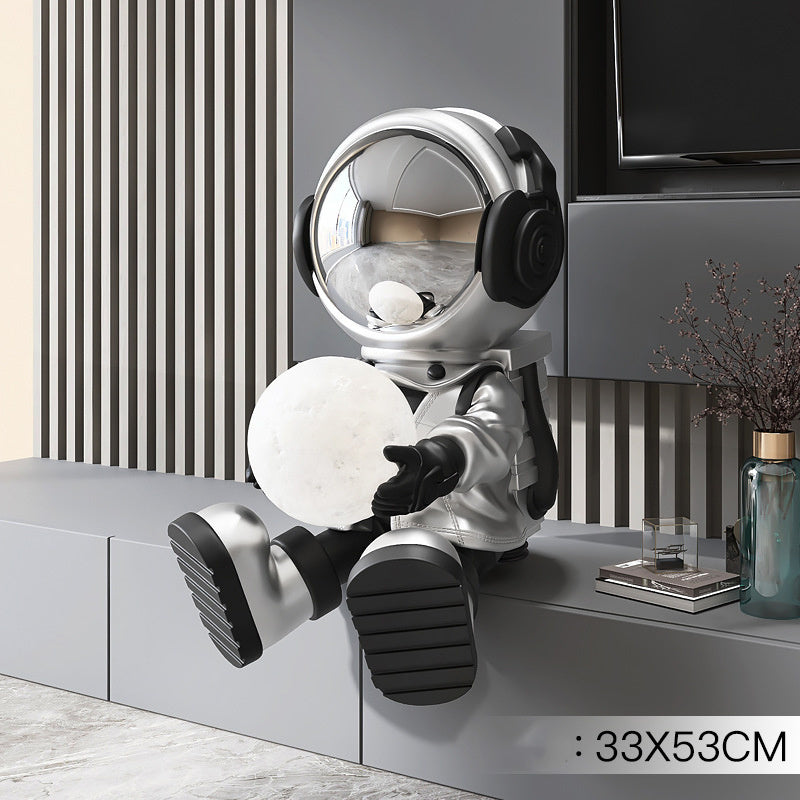 Astronaut Living Room Decoration Home Accessories Porch TV Cabinet Astronaut Night Light