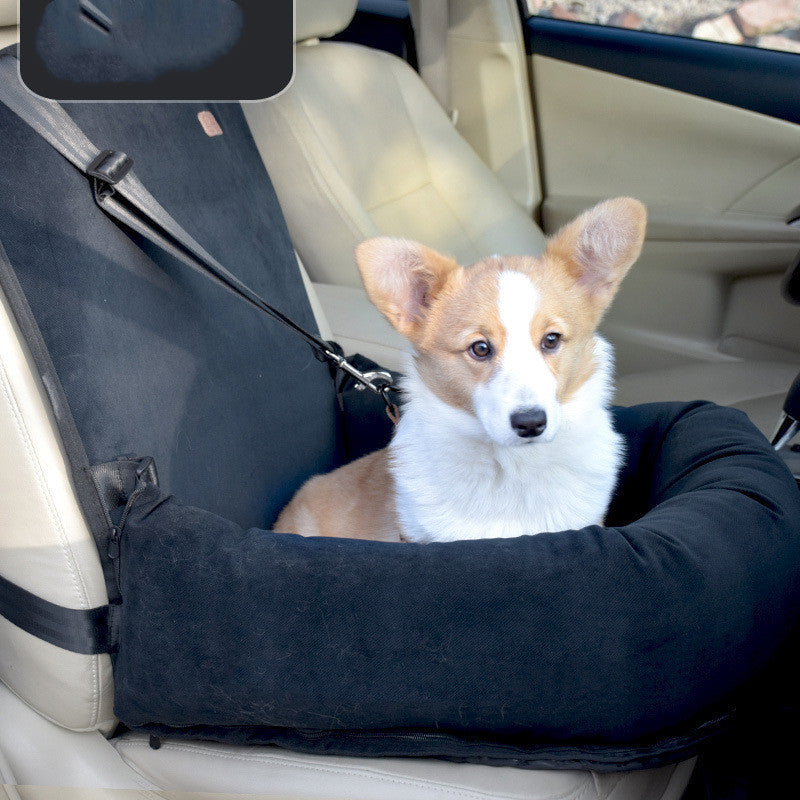 Chenil de voiture pour animaux de compagnie, siège de voiture de voyage, coussin de niche pour chien de petite et moyenne taille, fournitures pour animaux de compagnie