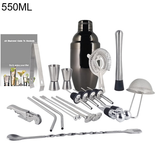 Boston Cocktail Shaker Bar Tools Wine Mixer Set