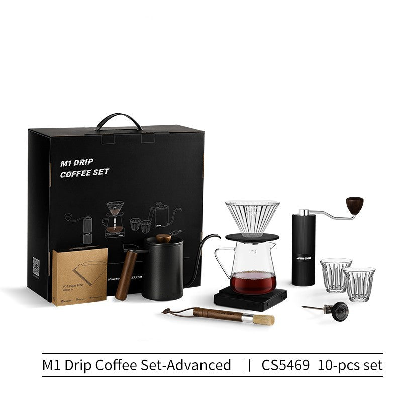 Coffret cadeau de cafetière infusée à la main Bomber