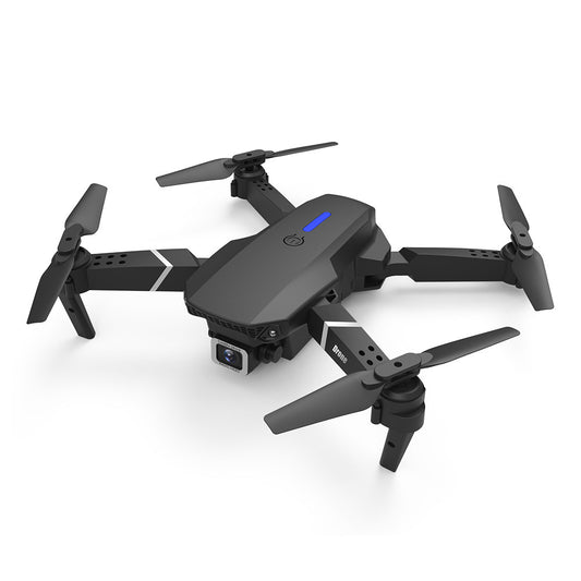 Drone E88 pour photographie aérienne HD 4K, double caméra, jouet d'avion télécommandé