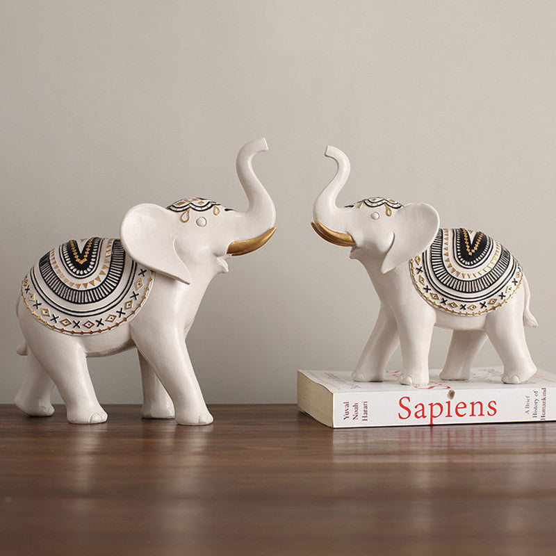 Furniture Elephant Resin Craft Ornament Decoration