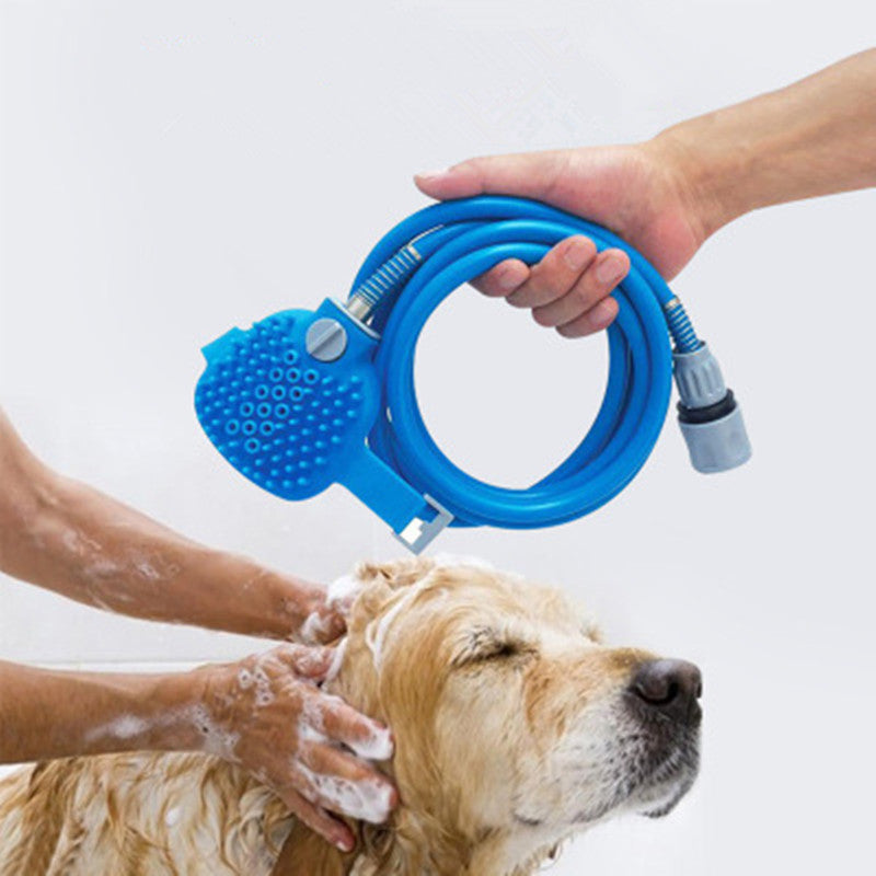 Nouvel outil de bain pour animaux de compagnie, masseur confortable, outil de douche, nettoyage, lavage, pulvérisateurs de bain, brosse pour chien, fournitures pour animaux de compagnie