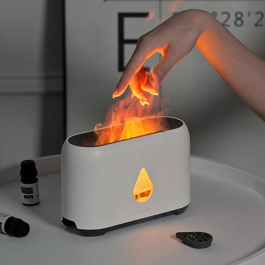 Nouveautés appareils ménagers Mini télécommande diffuseur de flamme humidificateur d'air