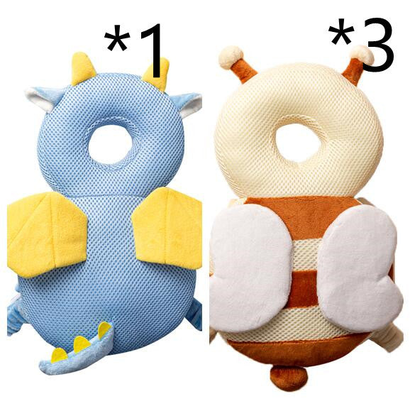 Appui-tête pour bébé, Protection pour enfants, coussin de Protection de la tête pour bébé, ailes d'ange mignonnes