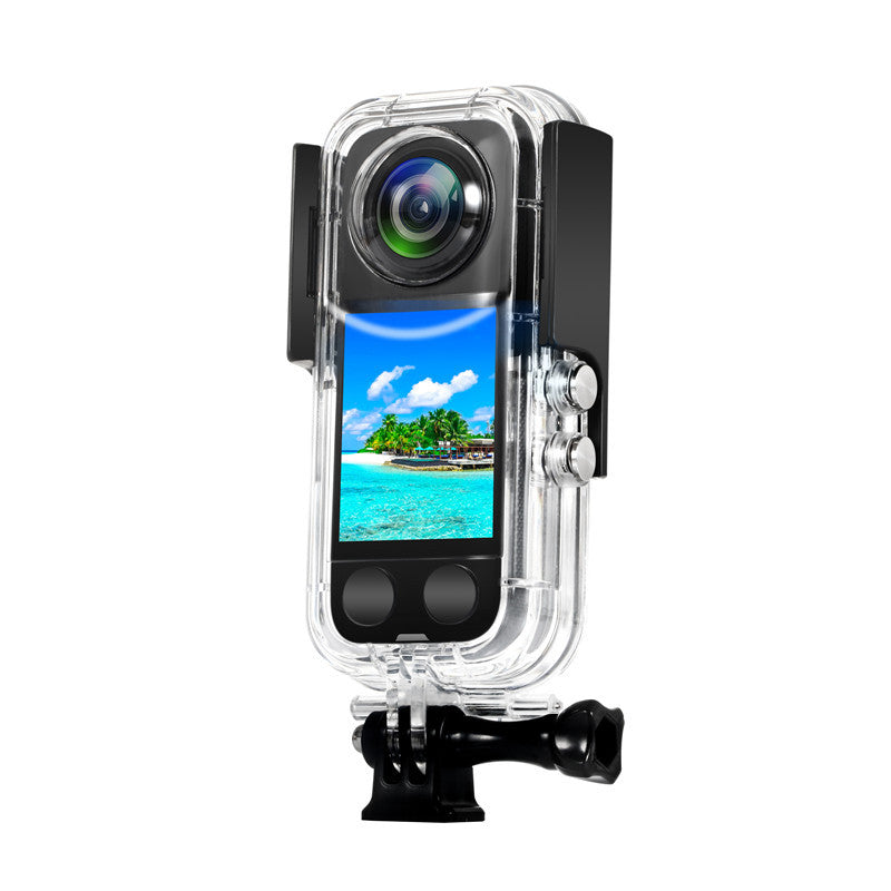 Applicable To Insta360 X3 Panoramic Camera Waterproof Case Sealed Underwater Housings