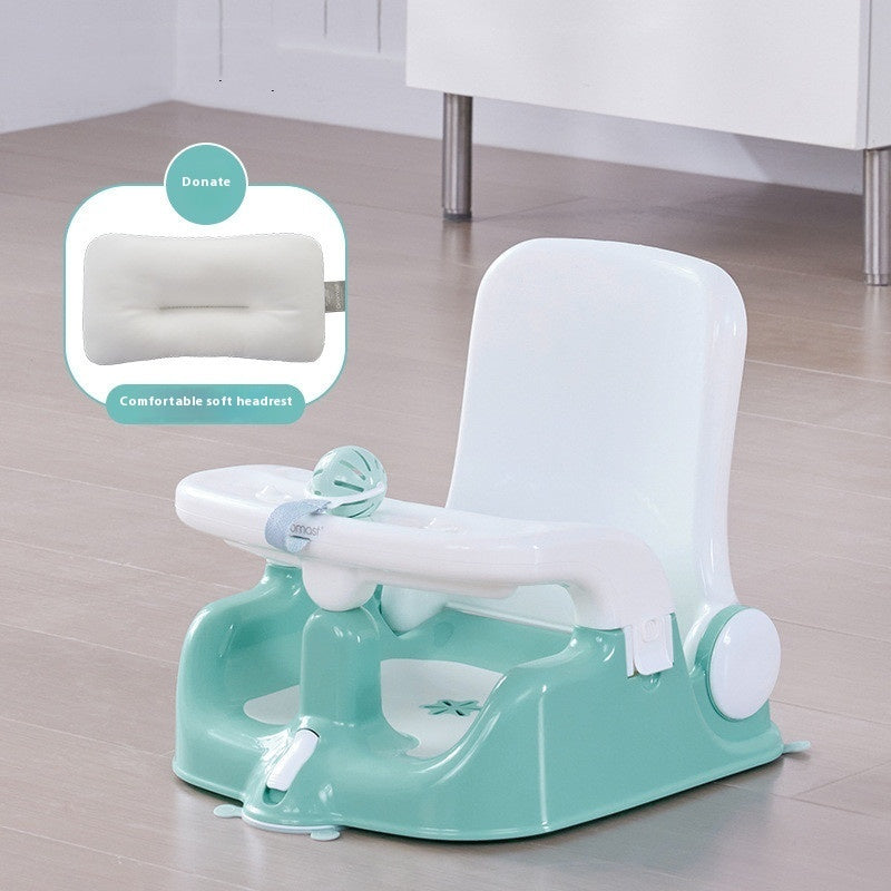 Chaise de bain pour bébé, jouet pour bébé, Support assis et couché