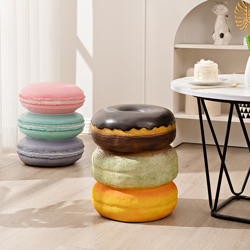 Ice Cream Cone Stool Retro Domestic Ornaments