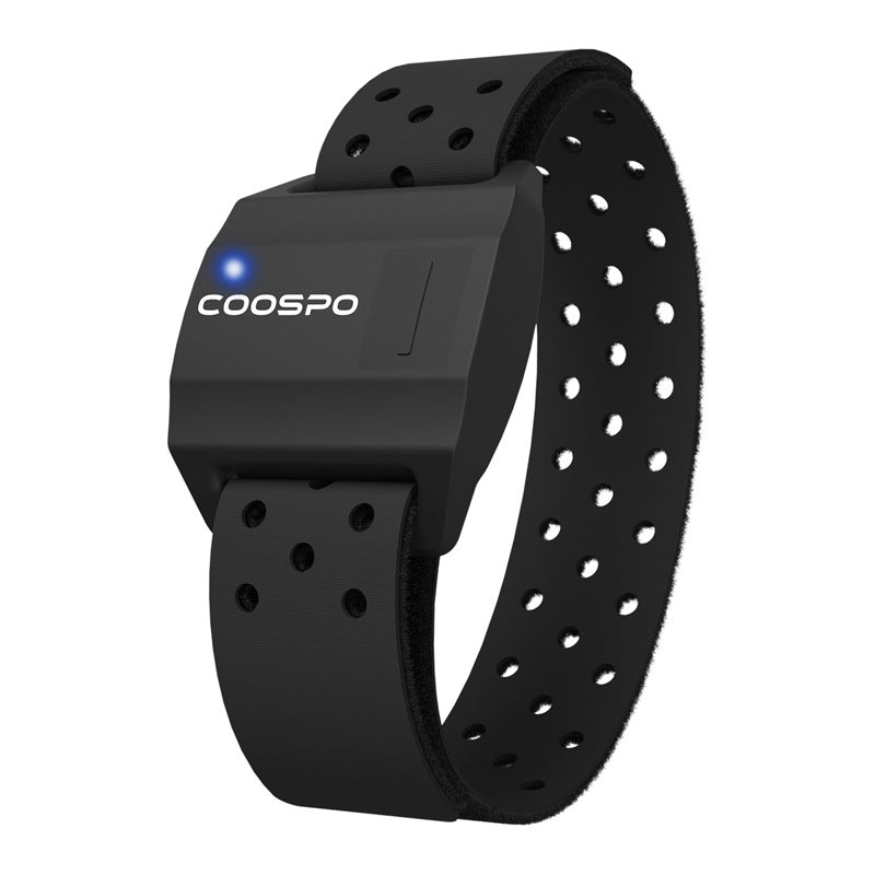 Monitor de ritmo cardíaco con brazalete de entrenador de bicicleta impermeable