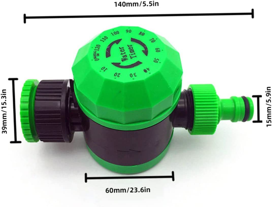 Temporizador controlador de riego de jardín doméstico
