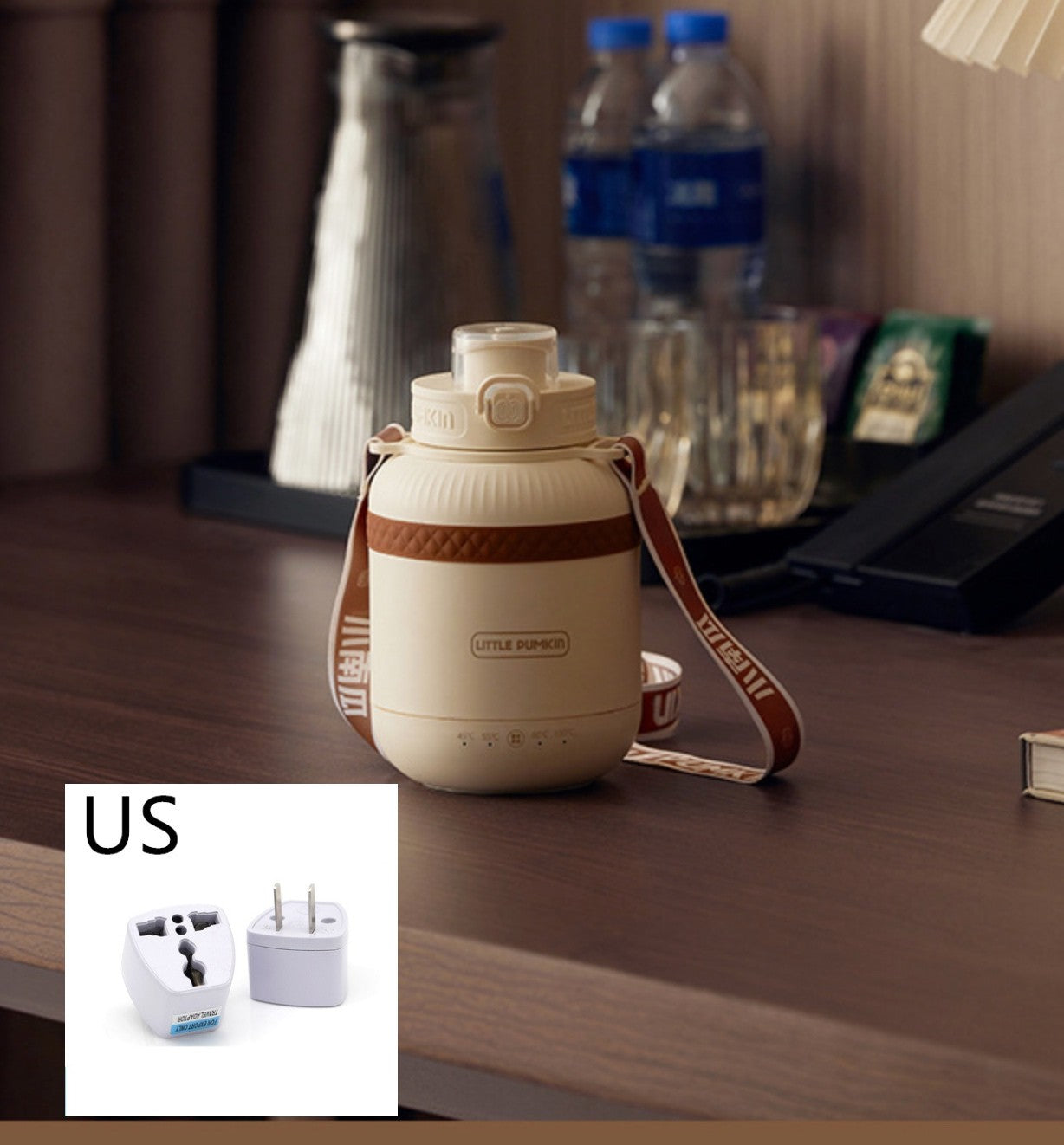 Travel Insulated Electric Heating Water Cup