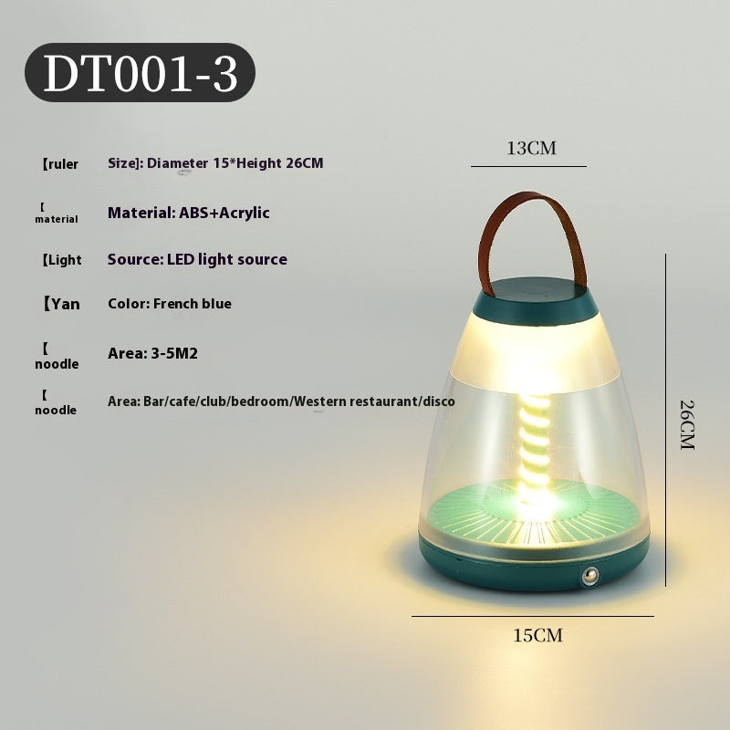 Table décorative charge tactile petite lampe de nuit lumière d'ambiance de chevet