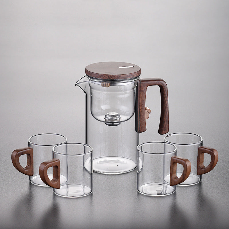 Glass Filter Tea Set Heat-resistant