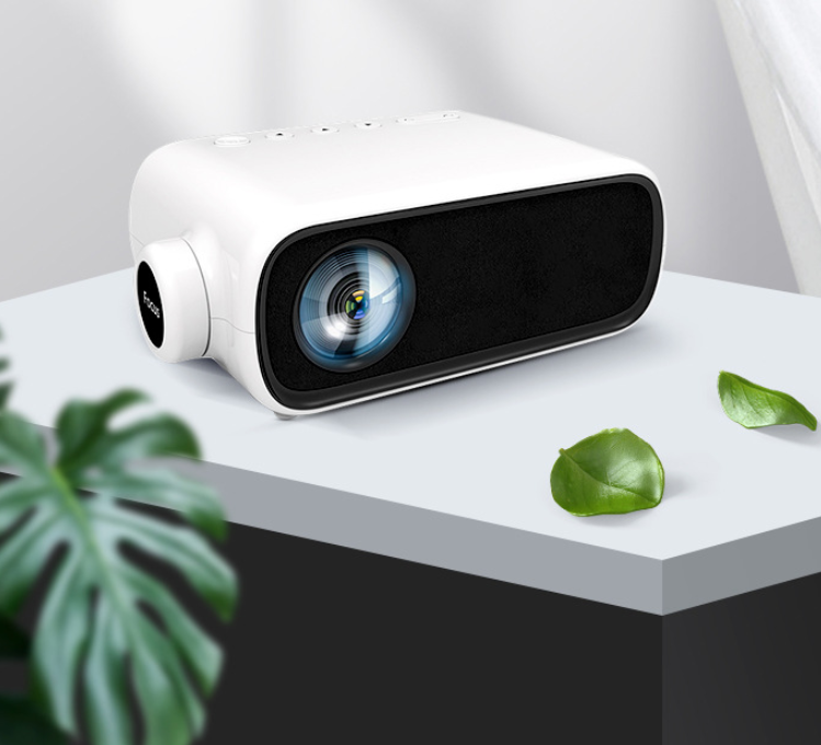 Mini projecteur LED portable intelligent, projecteur multimédia pour la maison