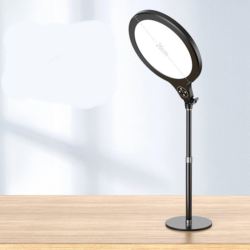 Lampe de beauté pour Photo plein écran, téléphone portable, support télescopique de remplissage au sol pour bureau