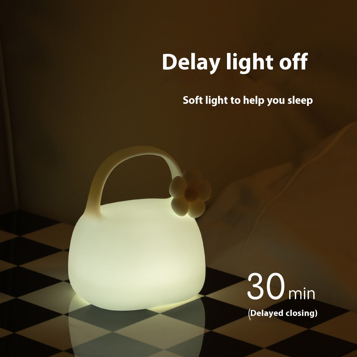 Sac à main Petite lampe de chevet créative pour chambre à coucher