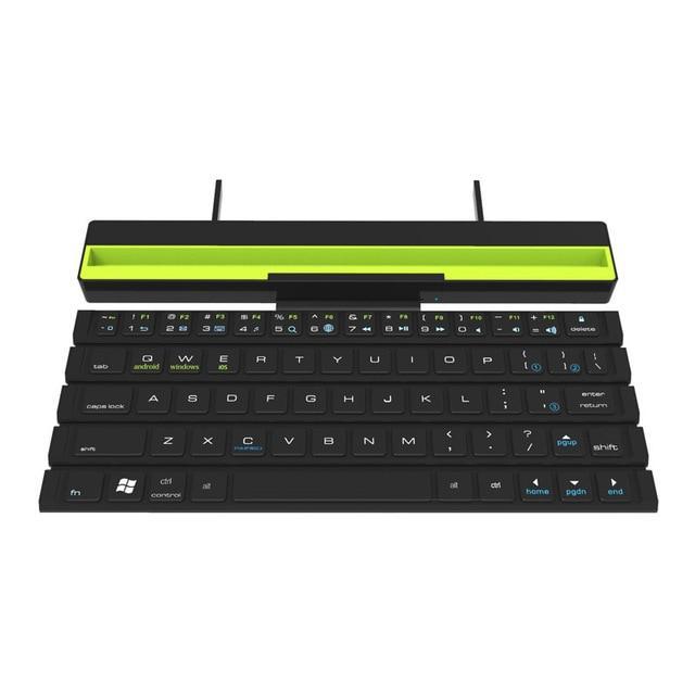 Clavier Bluetooth pliable à rouleau flexible