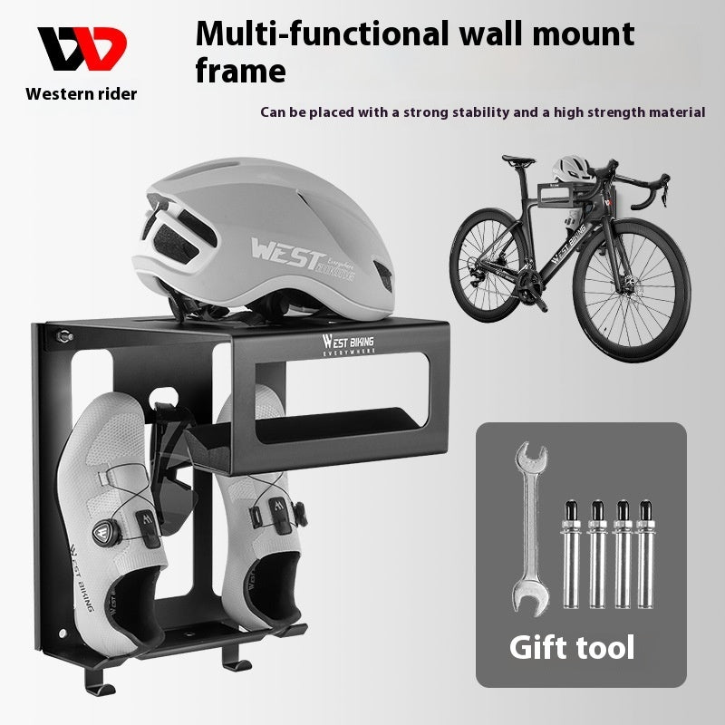 Bicycle Wall Hanger Multi-functional Storage Rack