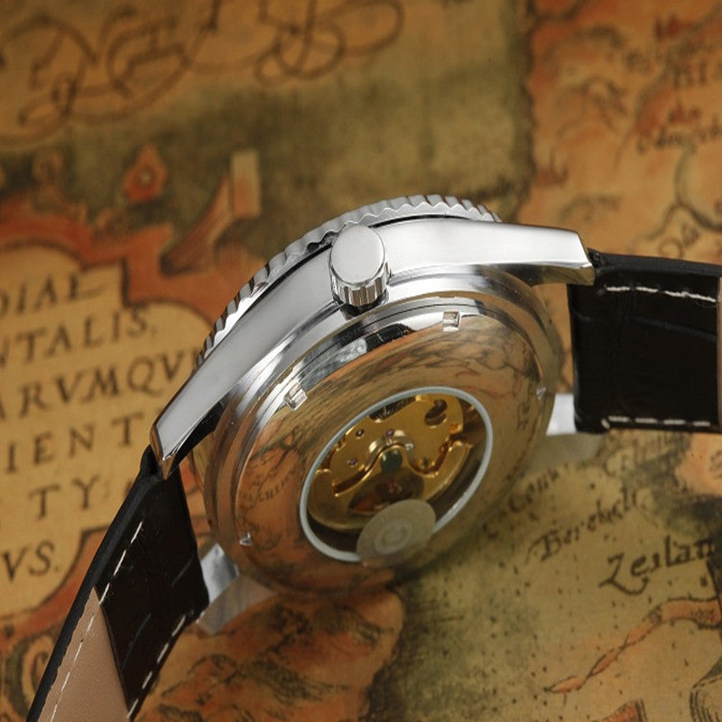 Hollow mechanical watch