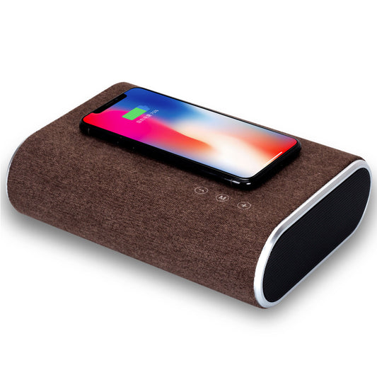 Wireless charger speaker