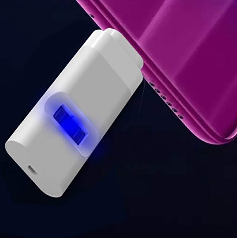 Portable smart phone USB UV lamp