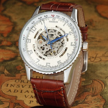 Goer Automatic Mechanical Watch Hollow Out Mechanical Watch