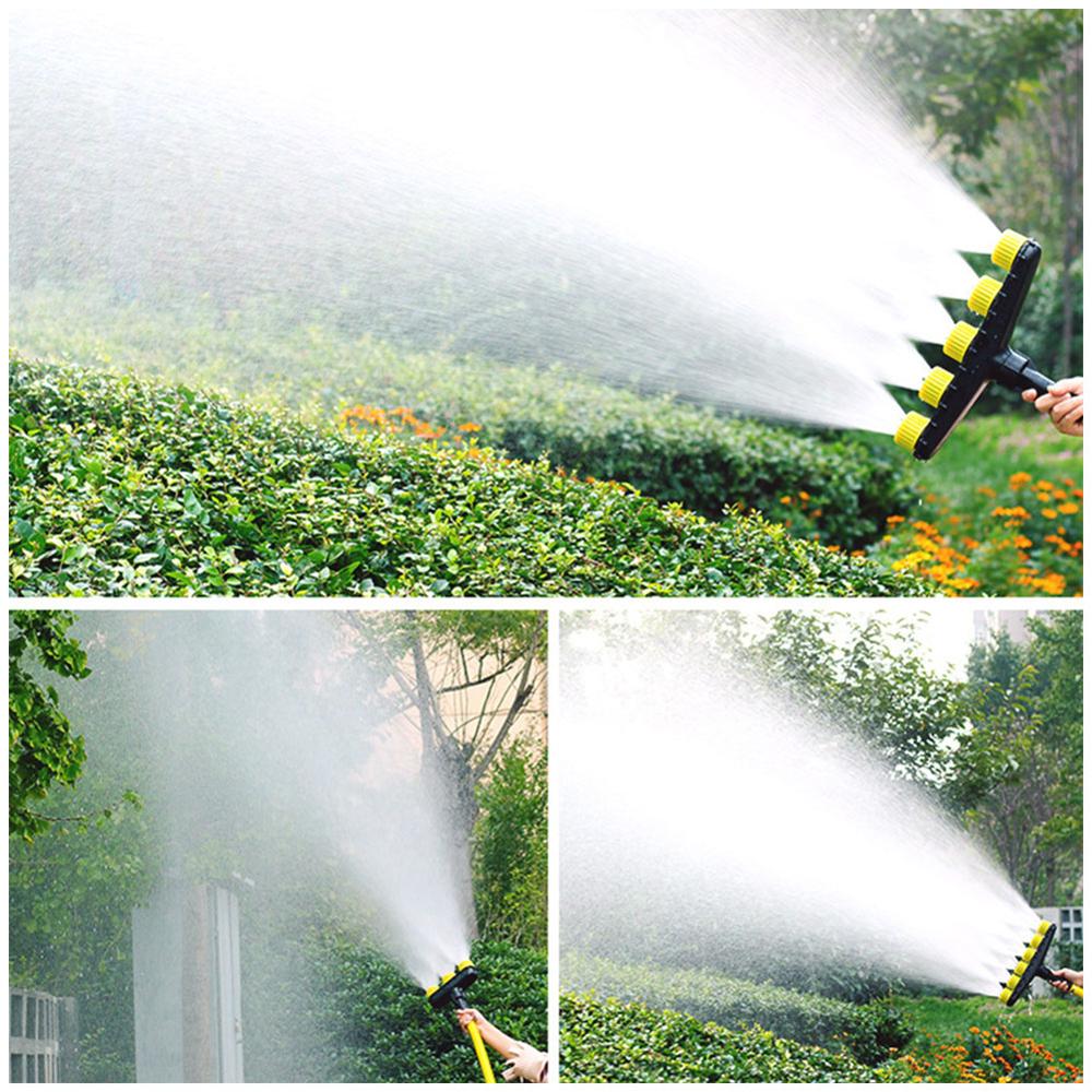 Boquillas atomizadoras para agricultura, aspersores de agua para césped y jardín, pulverizador de riego, herramienta de boquilla ajustable