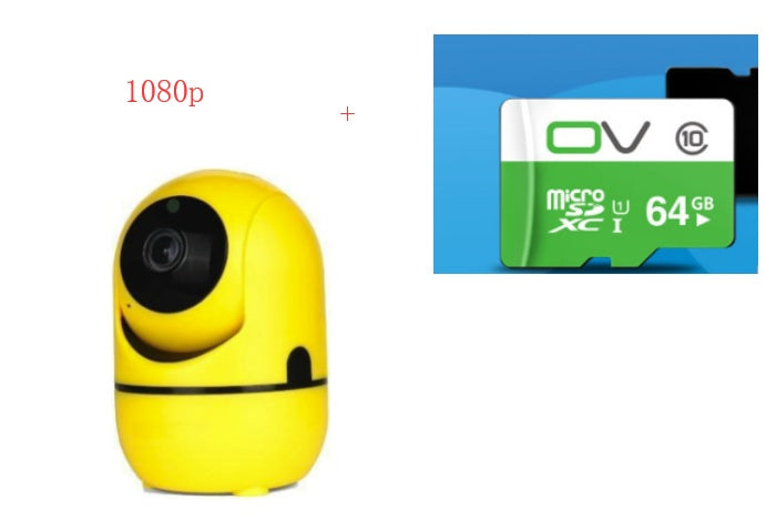 Cámara IP inalámbrica en la nube de 1080P, seguimiento automático inteligente de la vigilancia de seguridad del hogar humano, cámara CCTV de red Wifi