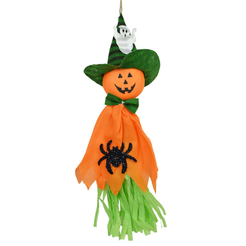 Accesorios de decoración de guirnalda fantasma colgante calabaza