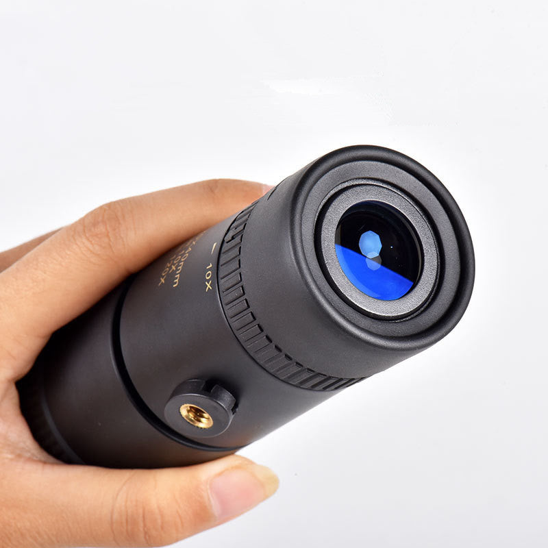 Zoom monoculaire HD caméra de téléphone télescopique télescope de Vision nocturne à faible luminosité