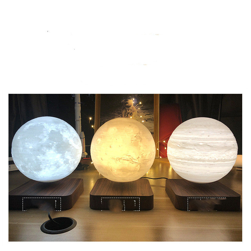 Lampe de bureau à sustentation magnétique lune