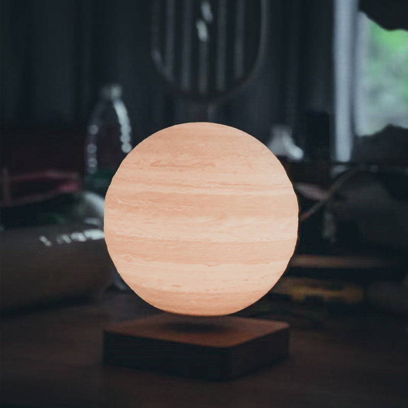 Lampe de bureau à sustentation magnétique lune