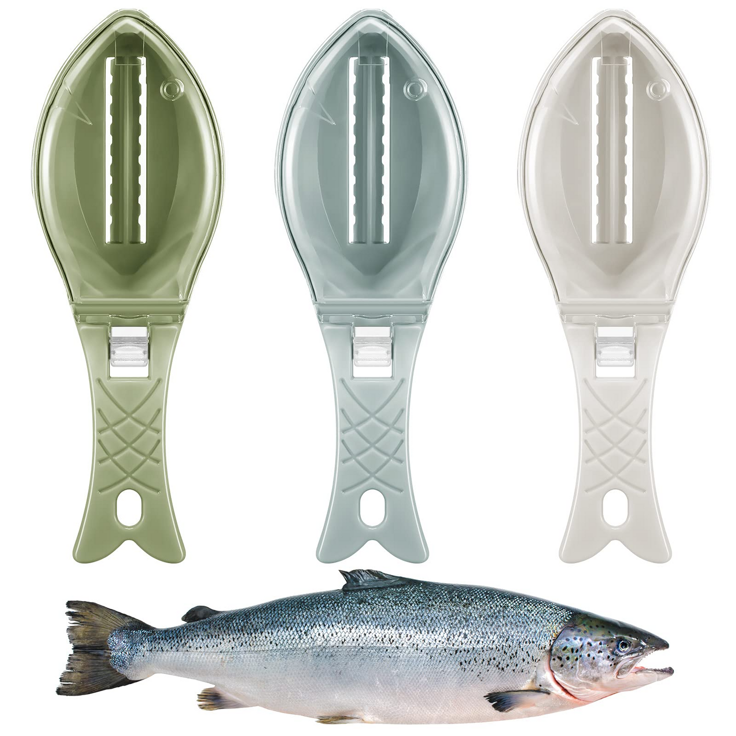 Brosse à peau de poisson, grattoir à écailles de poisson, râpe, démontage rapide, couteau à poisson, nettoyage, grattoir à peau, détartreur à poisson, outils de cuisine