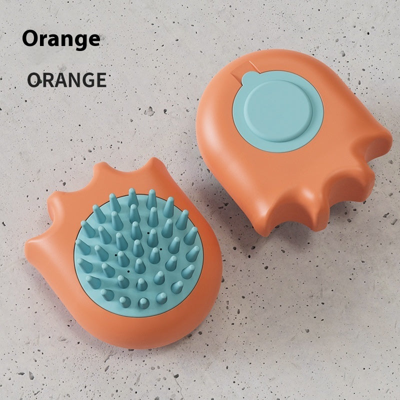 Brosse de bain pour animaux de compagnie, peigne de Massage pour chat et chien