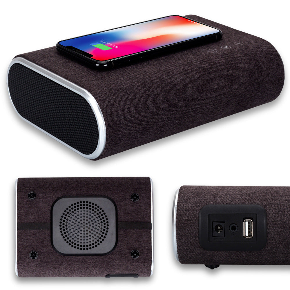 Wireless charger speaker