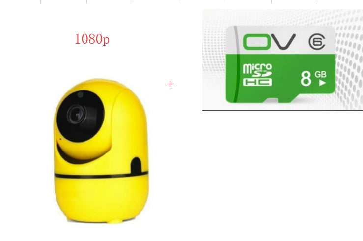 Cámara IP inalámbrica en la nube de 1080P, seguimiento automático inteligente de la vigilancia de seguridad del hogar humano, cámara CCTV de red Wifi