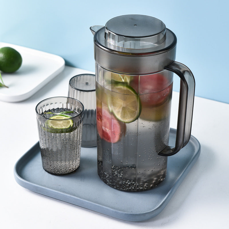 Plastic Cold Water Bottle Cold Water Cup Set