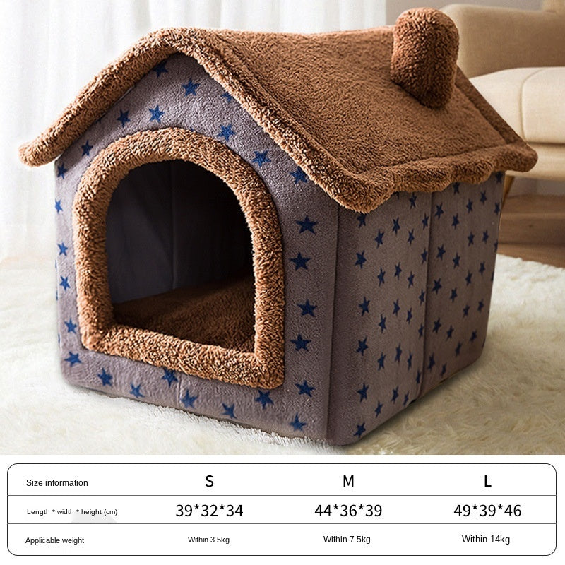 Lit pour animaux de compagnie, litière universelle pour petit chien, Teddy chat, quatre saisons, maison pour chien, fournitures pour animaux de compagnie