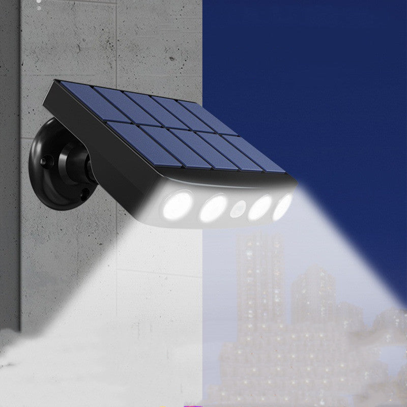 Surveillance d'imitation d'éclairage de villa de jardin rural, lampe murale à induction de voleur