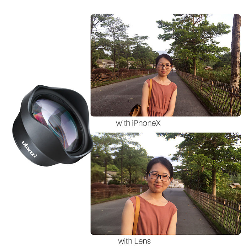 Ulanzi Wide-Angle Mobile Phone Lens Slr Camera External HK 4D Fisheye Lens