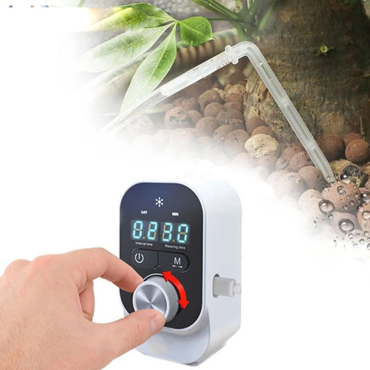 Minuterie de jardin intelligente, contrôleur automatique d'arrosage goutte-à-goutte, système d'irrigation, dispositifs pour l'irrigation des plantes