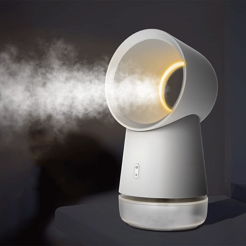 Humidificador de escritorio Nuevo humidificador con ventilador sin hojas