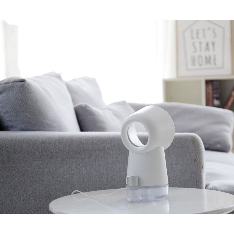 Humidificador de escritorio Nuevo humidificador con ventilador sin hojas