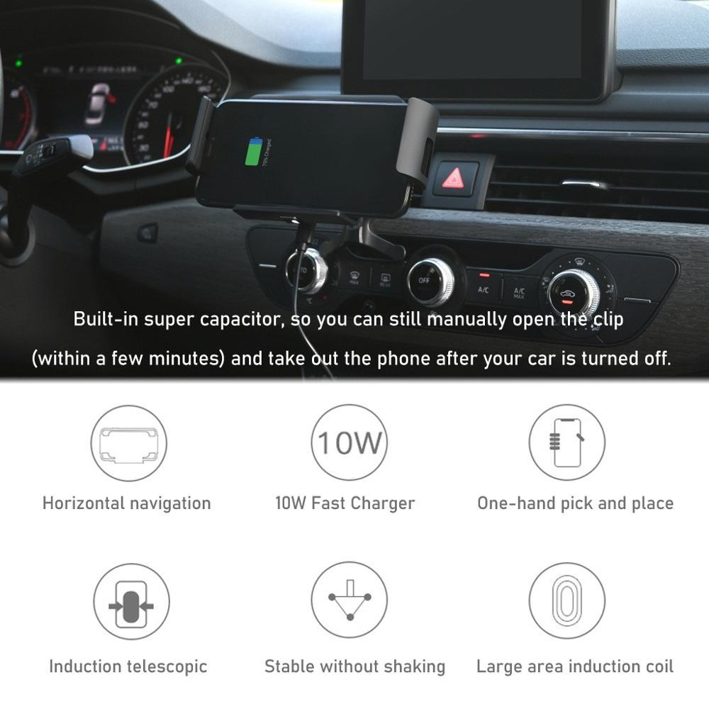 Huawei Folding Screen Matexs Mobile Phone Mate Xs Car Holder Matex2 Car Wireless Charger