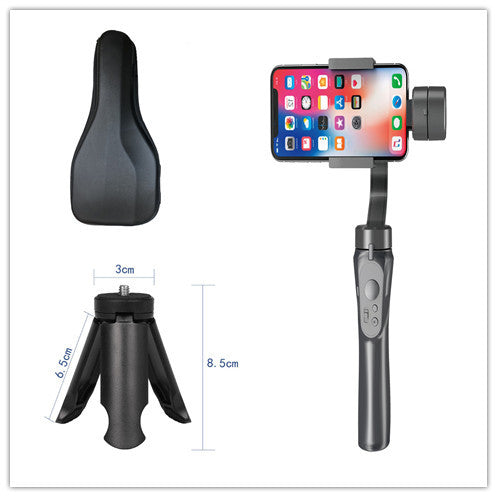 Compatible avec Apple, stabilisateur de cardan de téléphone portable, trépied PTZ à 3 axes Anti-secousse pour Smartphone Vlog