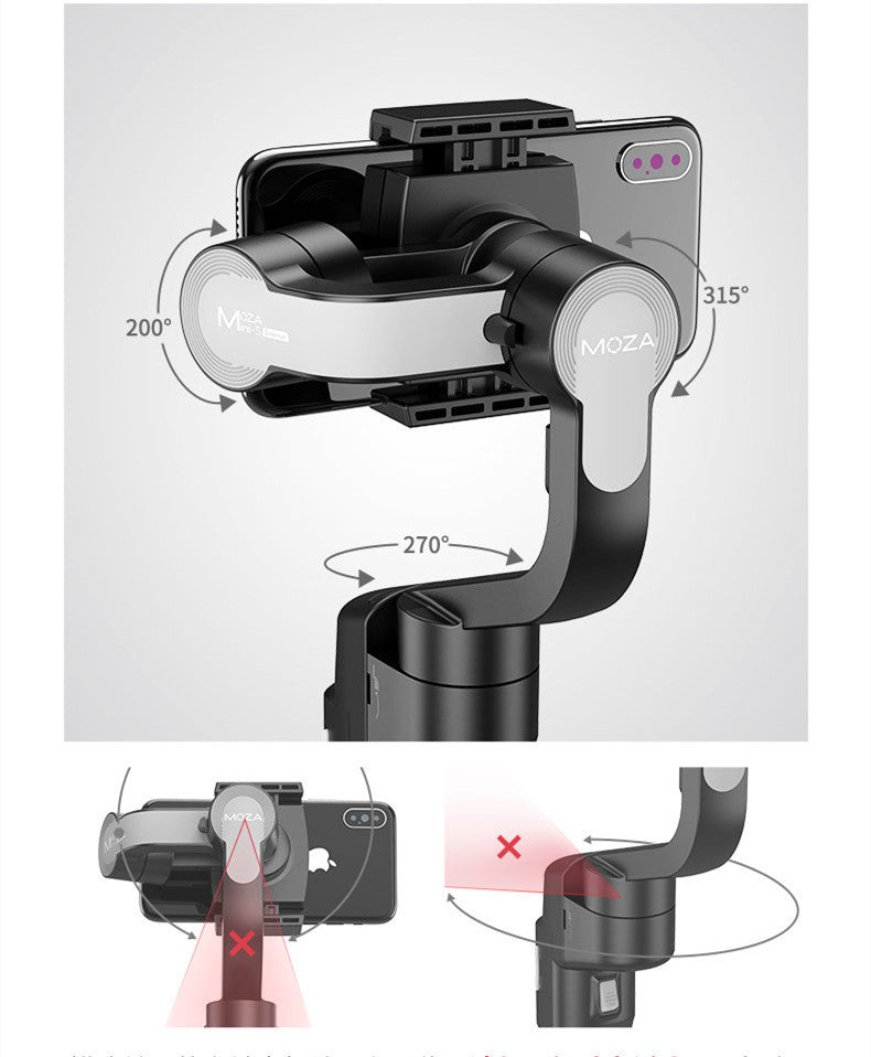 Stabilisateur de téléphone portable MOZA Magic Claw Mini-s