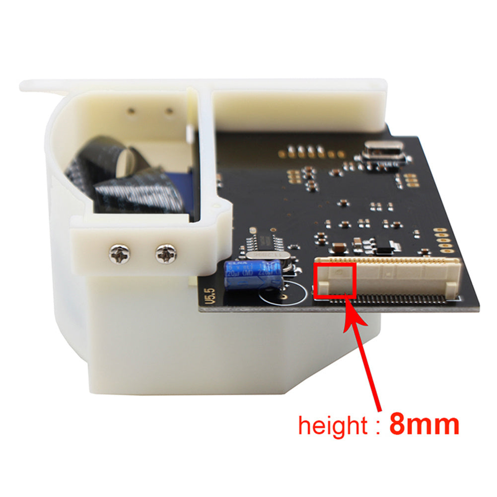 Adaptador de extensión del kit de instalación de tarjeta SD de placa dorada negra