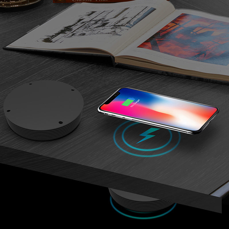 Compatible avec Apple, chargeur sans fil Wireless Pro, protocole de charge QI