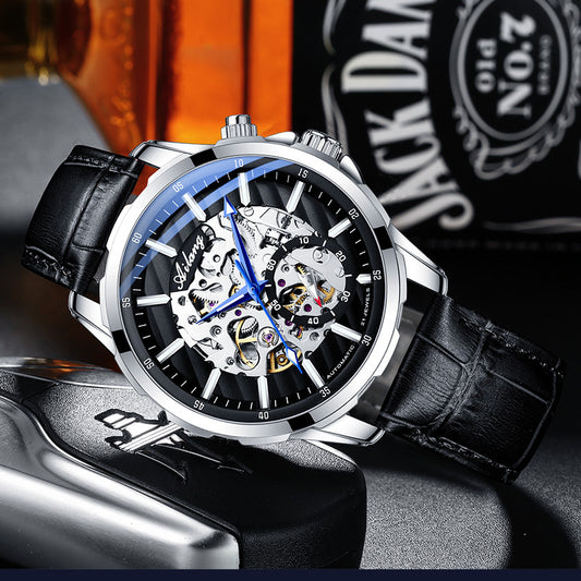 Hollow Phantom Reloj mecánico automático Reloj para Hombre Reloj para Hombre